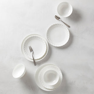 Lenox Wicker Creek 12-Piece Dinnerware Set, bone china (view 7)