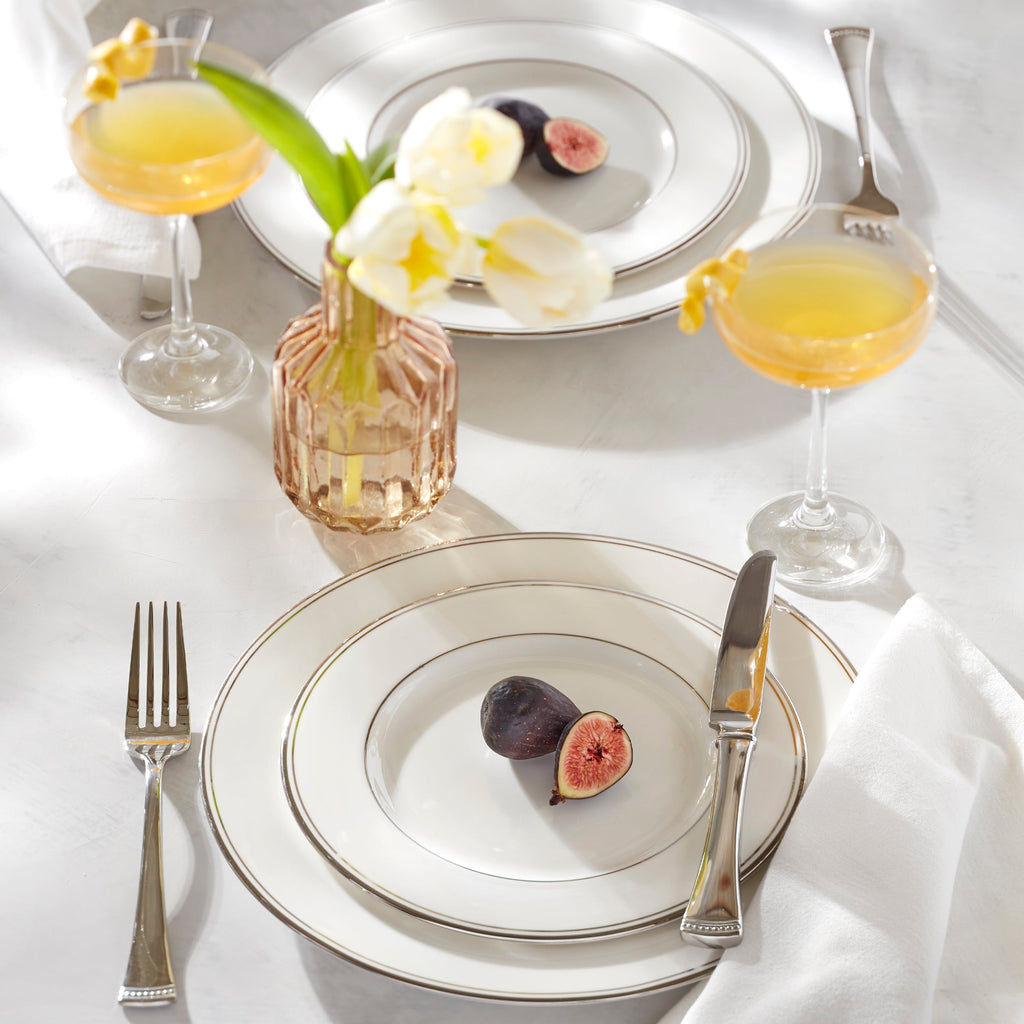Lenox Federal Platinum 5-Piece Place Setting, bone china (view 2)