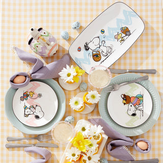 Lenox Snoopy Easter Hors d'Oeuvre Tray, porcelain (view 3)