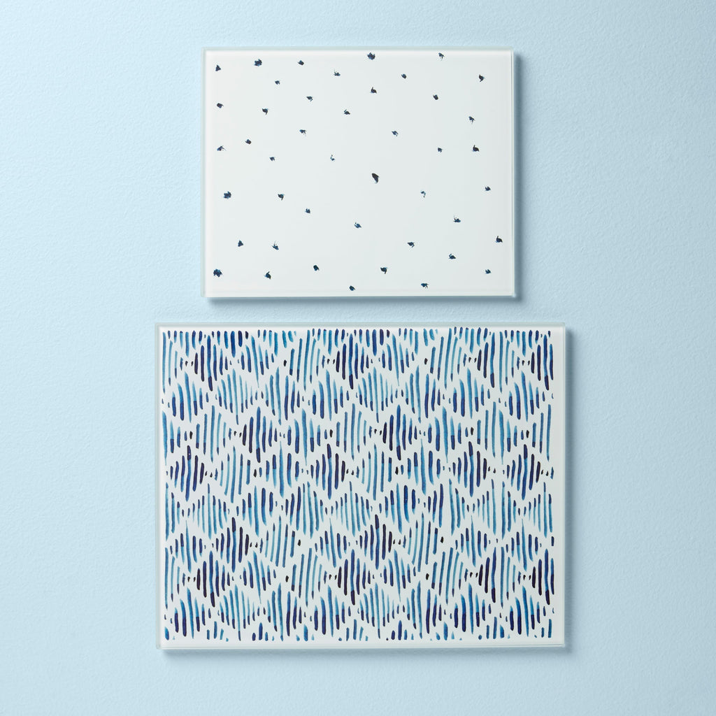 Lenox Blue Bay 2-Piece Glass Cutting Board Set, glass (view 2)