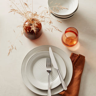 Oneida Ridge White 12-Piece Dinnerware Set, stoneware (view 16)