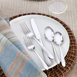 Oneida Mooncrest Satin 20-Piece Flatware Set, 18/0 stainless steel (view 2)