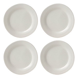 Oneida Ridge White 12-Piece Dinnerware Set, stoneware (view 19)