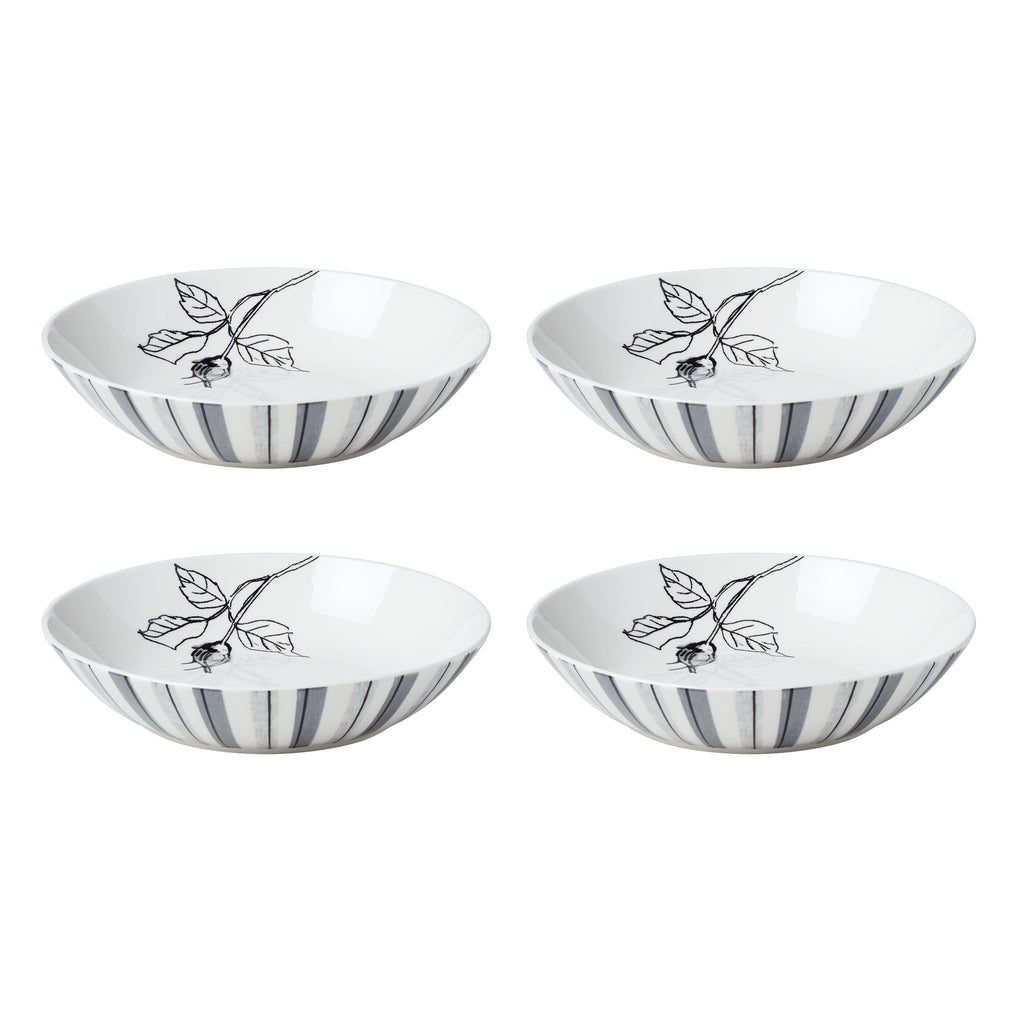 Oneida Sketchbook 12-Piece Dinnerware Set, porcelain (view 12)