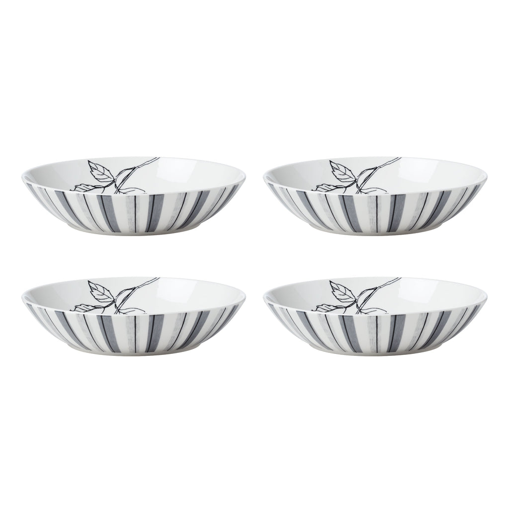 Oneida Sketchbook 12-Piece Dinnerware Set, porcelain (view 13)
