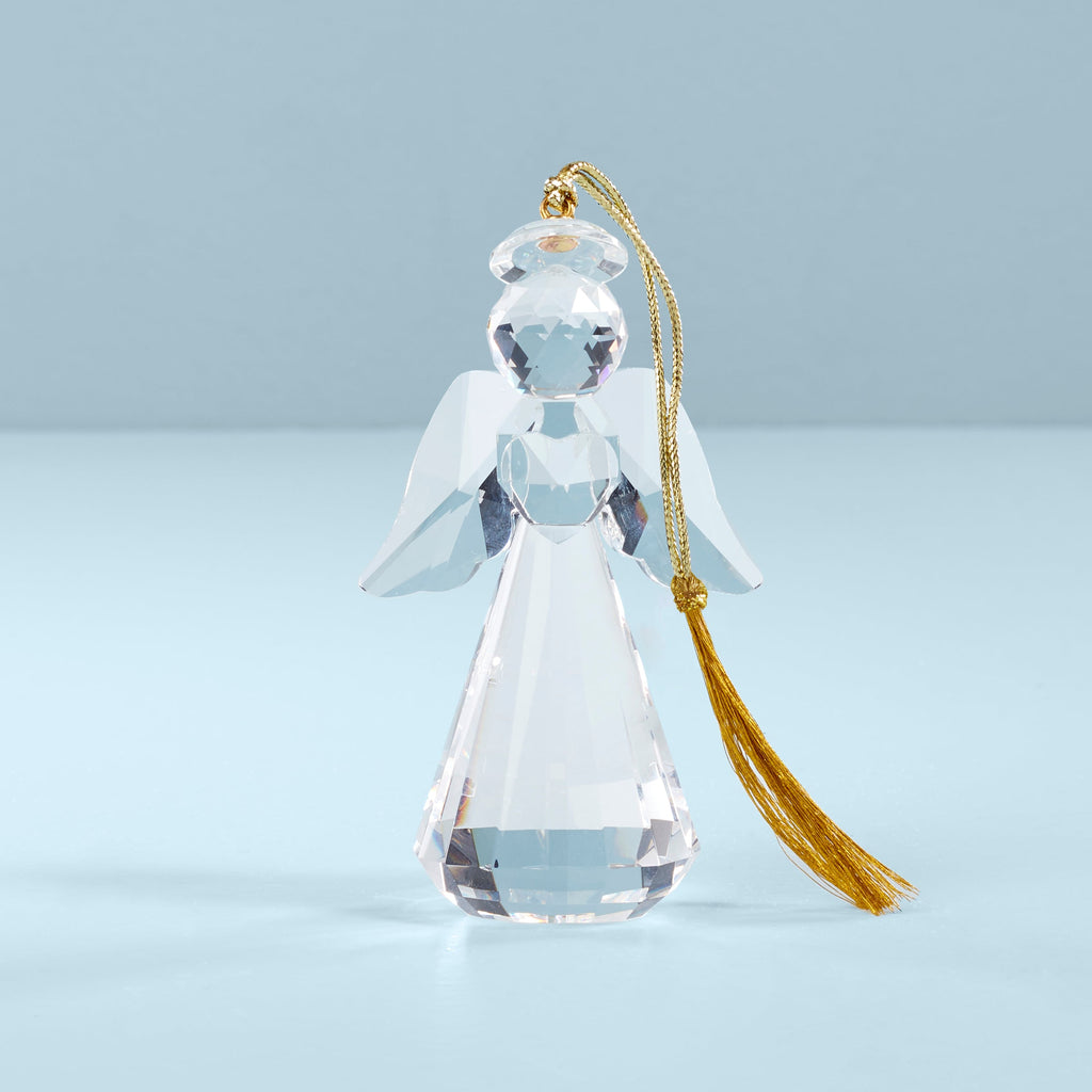Lenox Optic Angel Ornament, glass