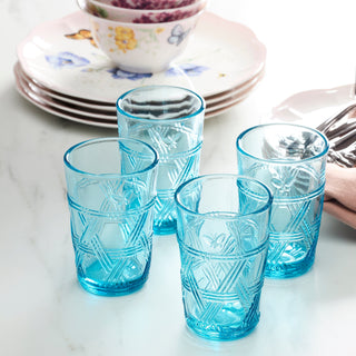 Lenox Butterfly Meadow Blue Tall Glasses, Set of 4, glass (view 5)