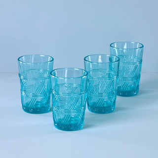 Lenox Butterfly Meadow Blue Tall Glasses, Set of 4, glass