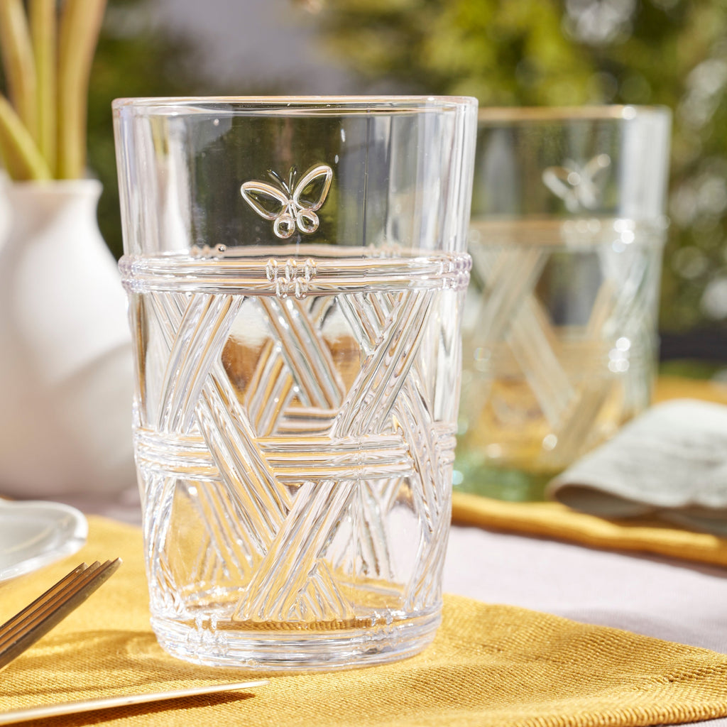 Lenox Butterfly Meadow Clear Tall Glasses, Set of 4, glass (view 2)