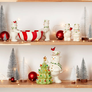 Lenox Happy Holly Days Treat Bowl, porcelain (view 4)
