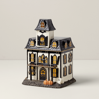 Lenox Vintage Halloween Lit House Figurine, porcelain (view 2)