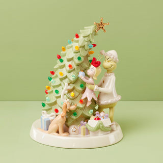 Lenox Grinchie Tree Lit Figurine, porcelain