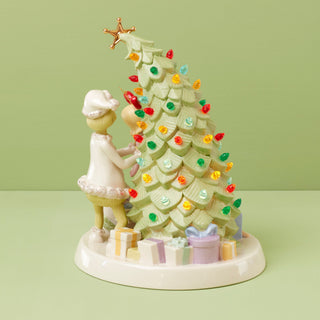 Lenox Grinchie Tree Lit Figurine, porcelain (view 6)