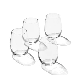 Oneida 5 O'Clock Stemless Wine Glasses, Set of 4, glass (view 2)