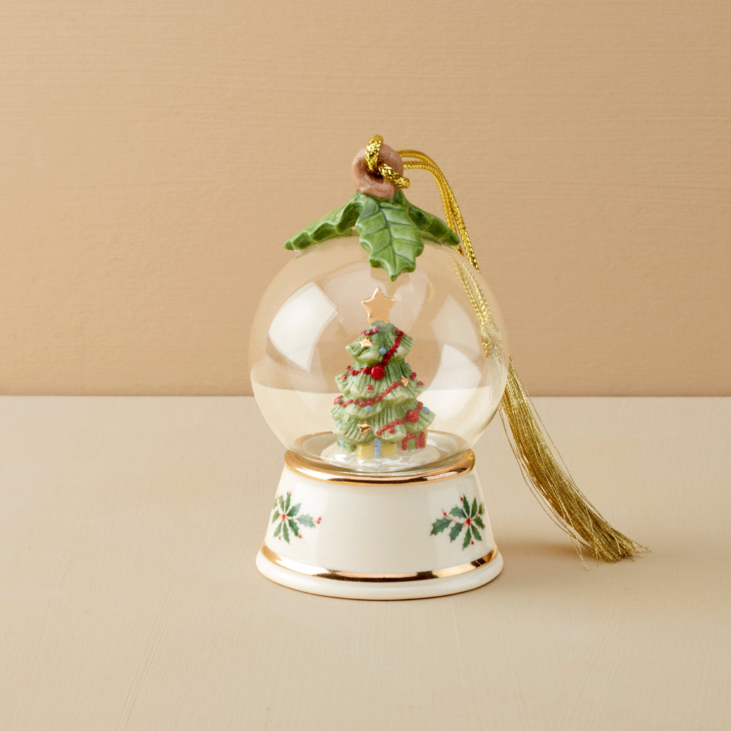 Lenox Globe Tree Ornament, porcelain (view 2)