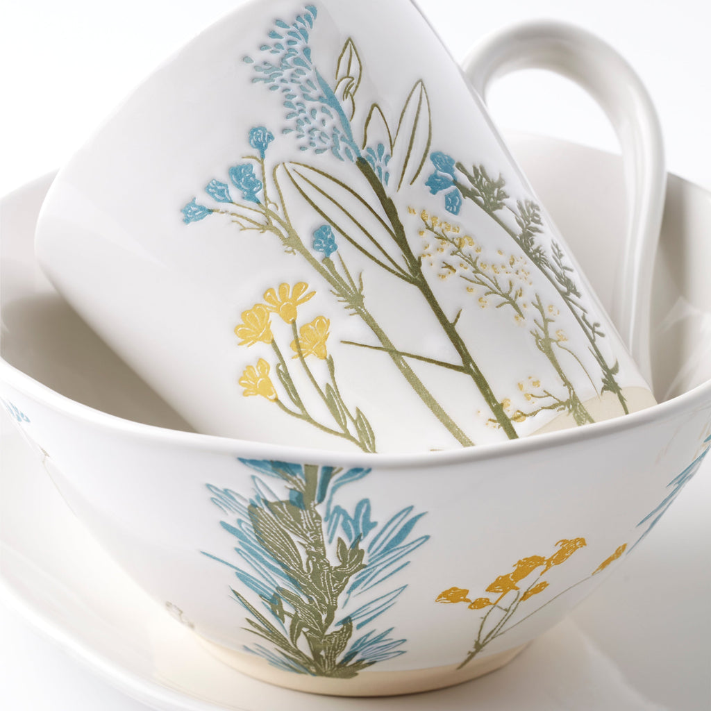 Lenox Wildflowers All-Purpose Bowls, Set of 4, stoneware (view 6)
