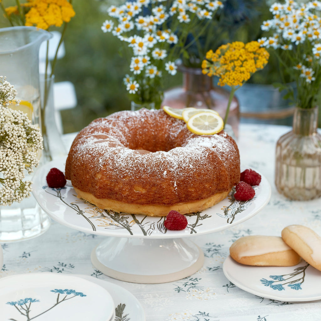 Lenox Wildflowers Cake Plate, stoneware (view 2)