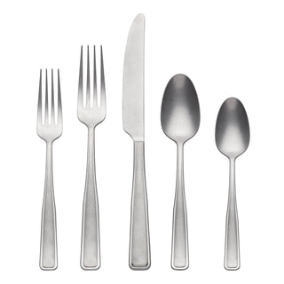 Oneida Reid Vintage 20-Piece Flatware Set, 18/0 stainless steel