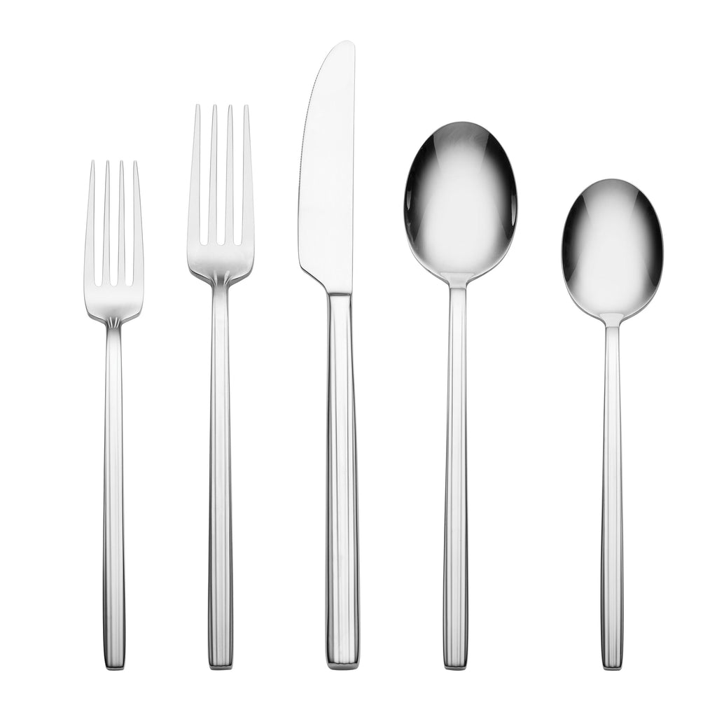 Oneida Dean 20-Piece Flatware Set, 18/0 stainless steel
