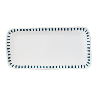 Oneida Artisanal Stripe Hors d'Oeuvres Tray, stoneware