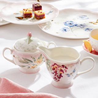 Lenox Butterfly Meadow Pink Ombre 5-Piece Tea Set, porcelain (view 4)