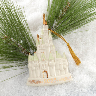 Lenox 2025 Cinderella Castle Ornament, porcelain (view 2)