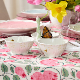 Lenox Butterfly Meadow Floral 3-Section Server, porcelain (view 3)