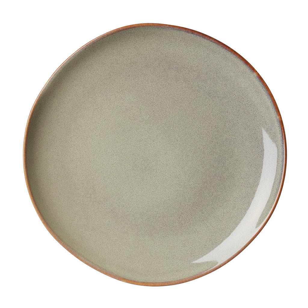 Oneida Organic Shades Sage Green 12-Piece Dinnerware Set, stoneware (view 10)