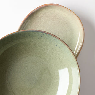 Oneida Organic Shades Sage Green 2-Piece Serving Set, stoneware (view 10)