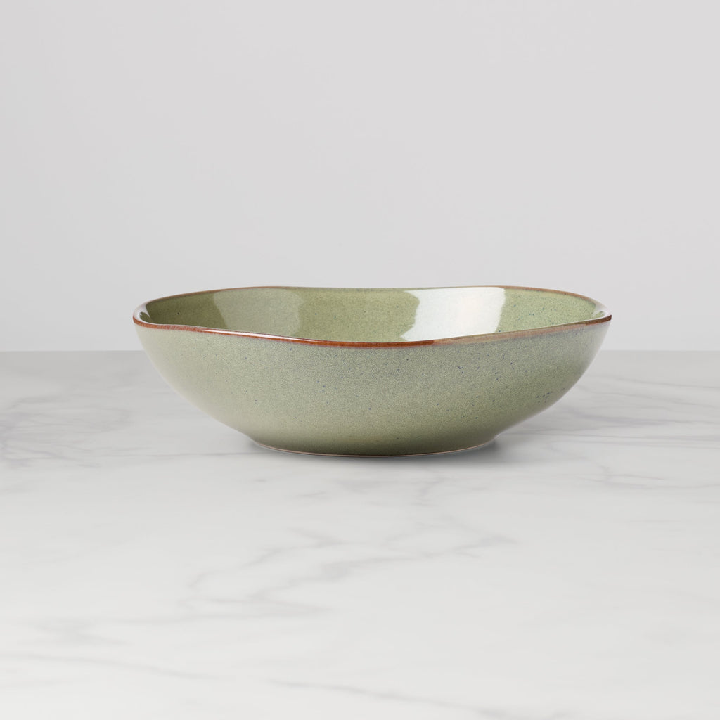 Oneida Organic Shades Sage Green 2-Piece Serving Set, stoneware (view 6)