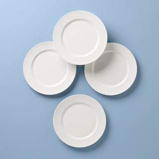 Lenox Tin Can Alley Accent Plates, Set of 4, porcelain