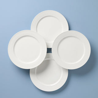 Lenox Tin Can Alley Dinner Plates, Set of 4, porcelain