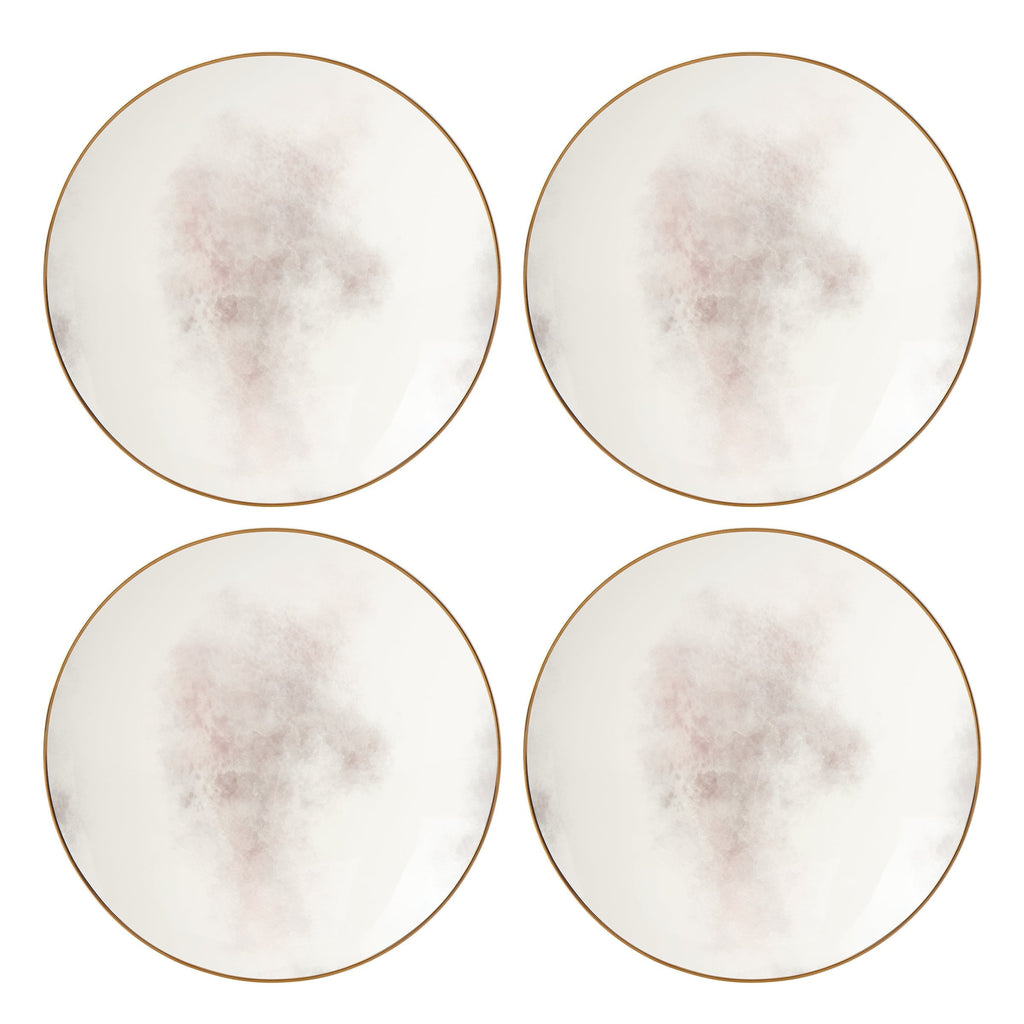 Lenox Trianna Salaria Coupe Salad Plates, Set of 4, porcelain
