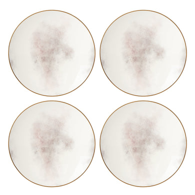 Lenox Trianna Salaria Coupe Salad Plates, Set of 4, porcelain