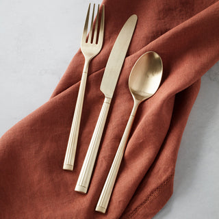 Oneida Robyn Champagne Mist Satin 20-Piece Flatware Set, 18/0 stainless steel (view 4)