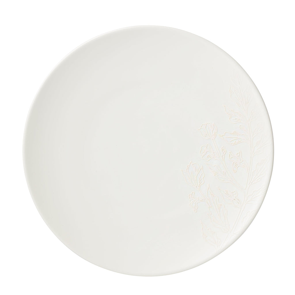 Oneida Roseto White 12-Piece Dinnerware Set, stoneware (view 10)