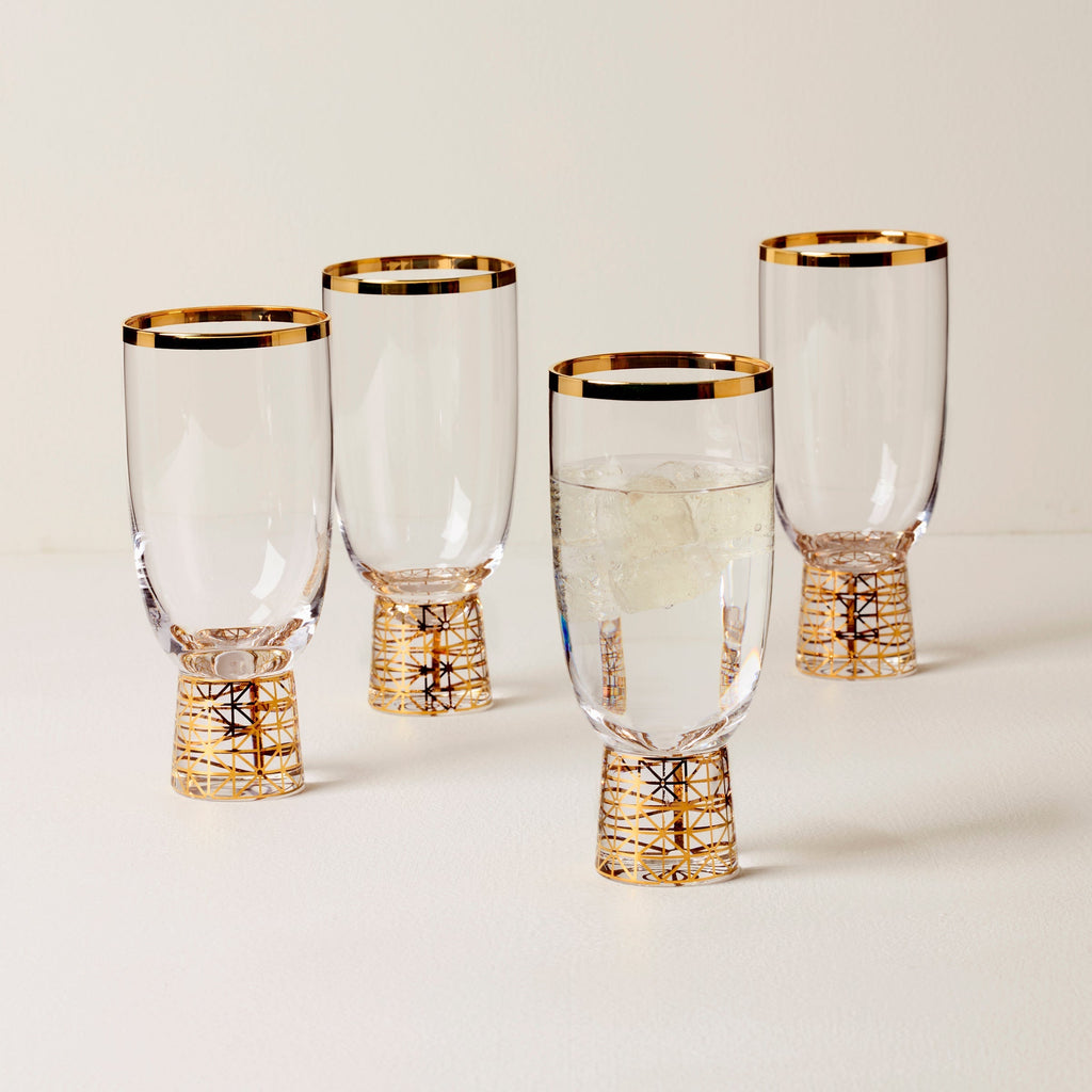 Lenox Tuscany Classics Gold Frost All- Purpose Glasses - Set Of 4, glass (view 2)
