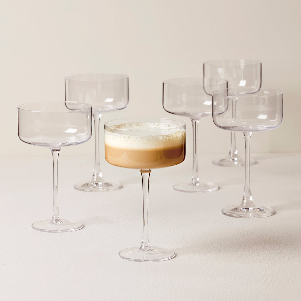 Lenox Tuscany Classics Straight Coupe Glasses, Set of 6, european glass (view 2)