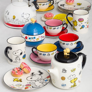 Lenox Chef Snoopy Accent Plates, Set of 4, porcelain (view 3)