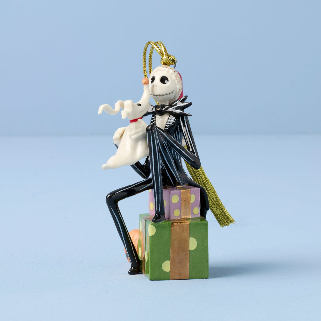 Lenox Nightmare Before Christmas Santa Jack Ornament, porcelain