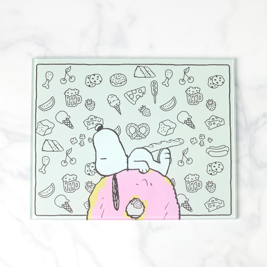 Lenox Chef Snoopy Large Prep Board, glass