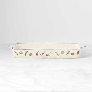 Lenox Chef Snoopy Rectangular Baker, stoneware (view 2)
