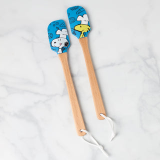 Lenox Chef Snoopy Blue Spatulas, Set of 2, silicone