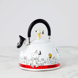 Lenox Chef Snoopy Tea Kettle, enamelware/stainless steel (view 2)