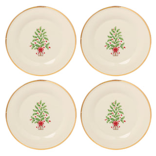 Lenox Holiday Tree Accent Plates, Set of 4, porcelain (view 4)