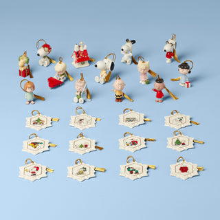 Lenox Peanuts Advent Calendar, porcelain