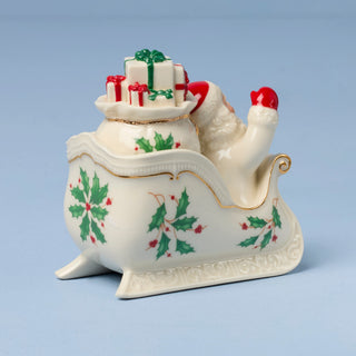 Lenox Holiday Santa Salt & Pepper Set, porcelain (view 3)