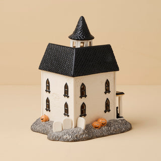 Lenox Vintage Halloween Lit Manor Figurine, porcelain (view 3)