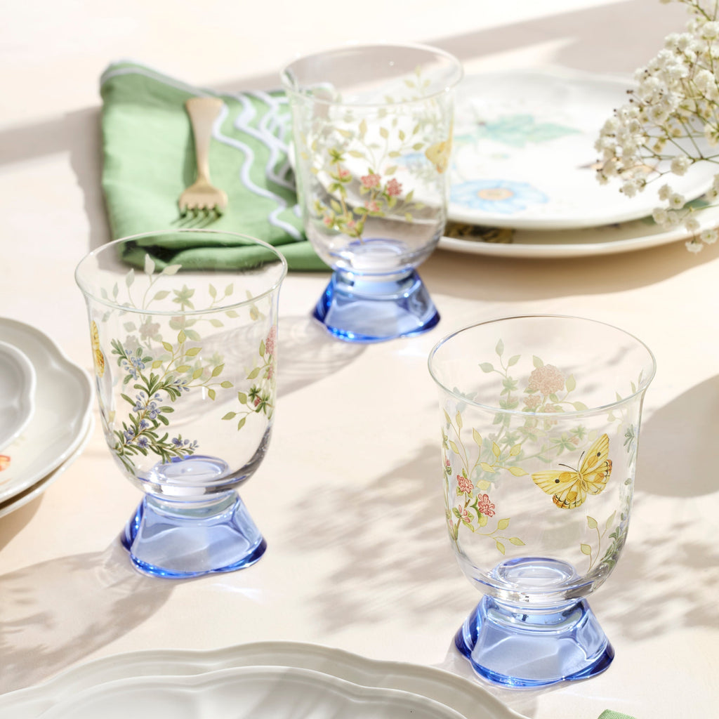 Lenox Butterfly Meadow Herbs Short Tumblers, Set of 4, glass (view 2)