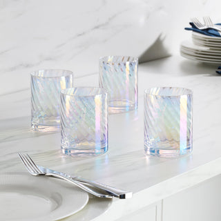 Lenox Tuscany Classics Iridescent Double Old Fashion Glasses, S/4, glass (view 4)